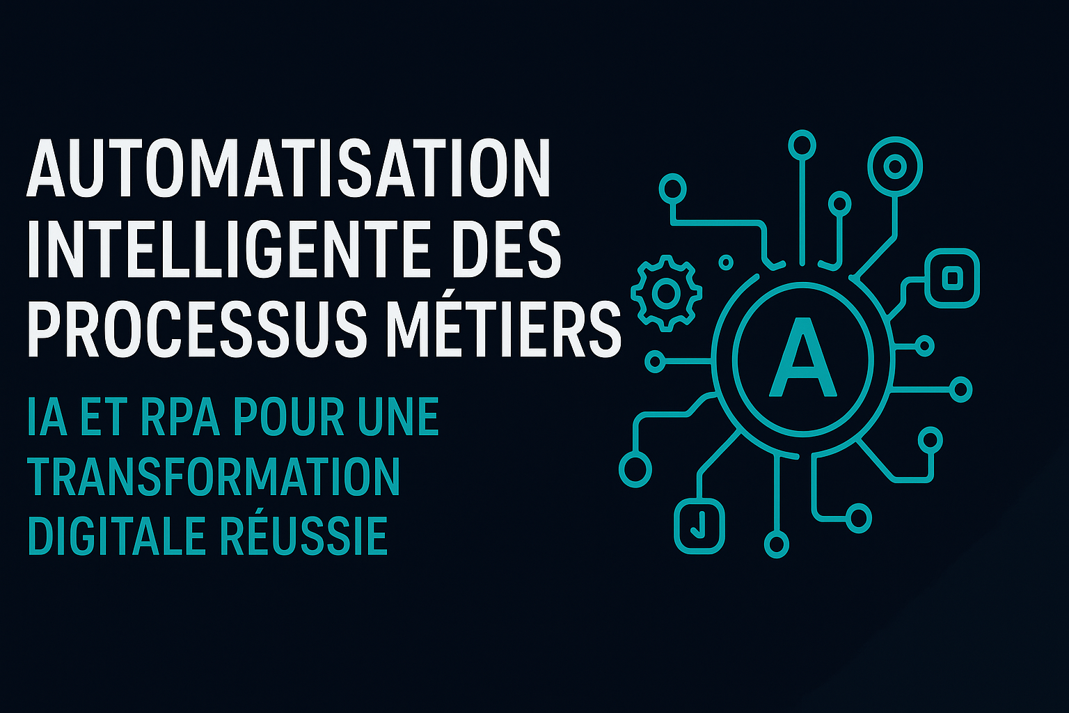 Automatisation intelligente des processus métiers : IA et RPA pour une transformation digitale réussie
