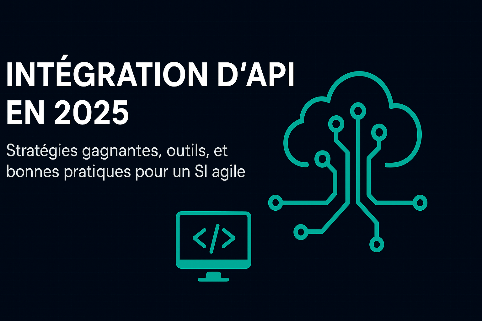 Intégration d’API en 2025 : Stratégies Gagnantes, Outils, et Bonnes Pratiques pour un SI Agile